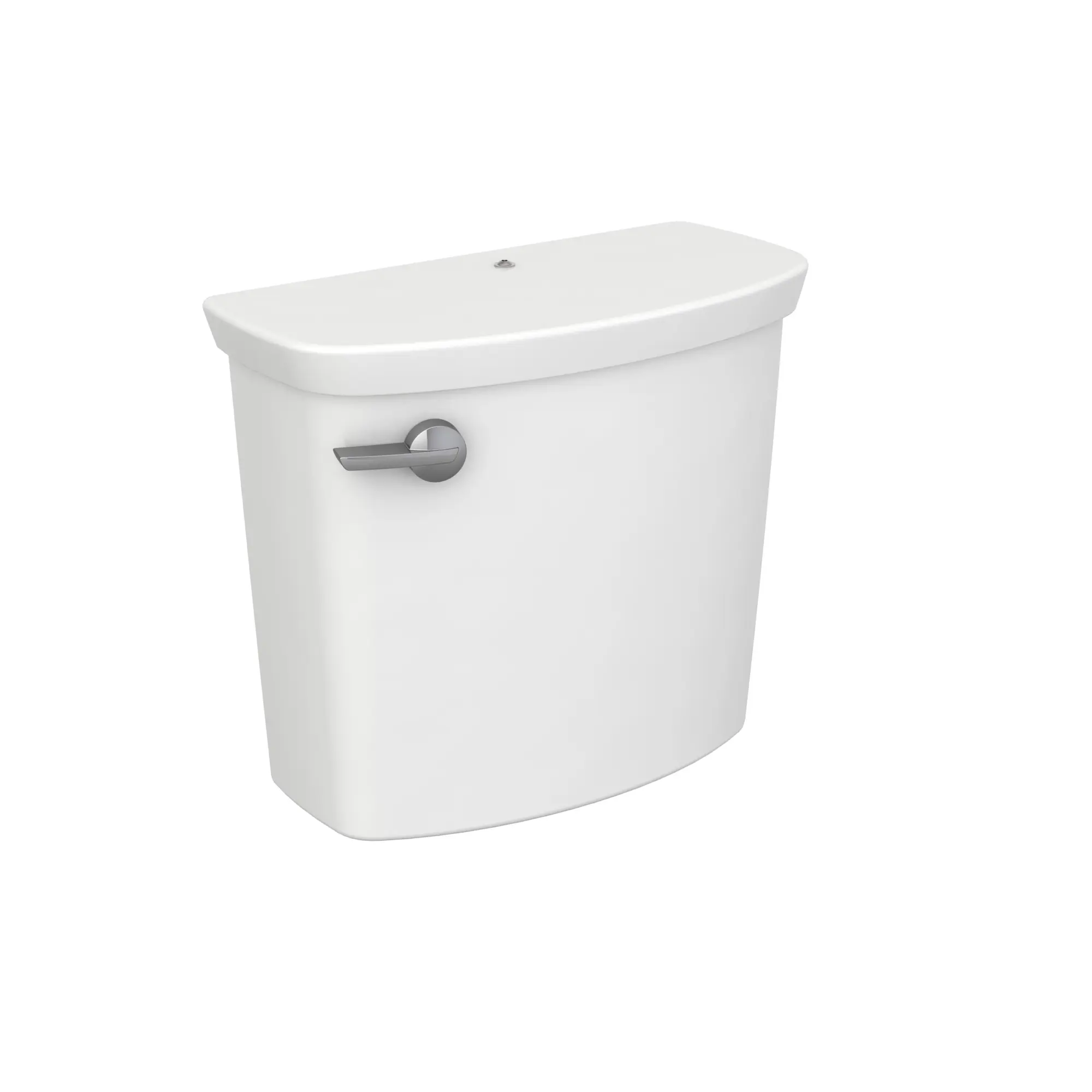 Réservoir pour toilette Yorkville® VorMax®, 1,28 gpc/4,8 lpc, surface EverClean® , levier de déclenchement à gauche et dispositif de verrouillage du couvercle